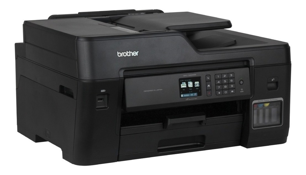Multifuncional Brother T4500 Dw Doble Carta Wifi Color Negro