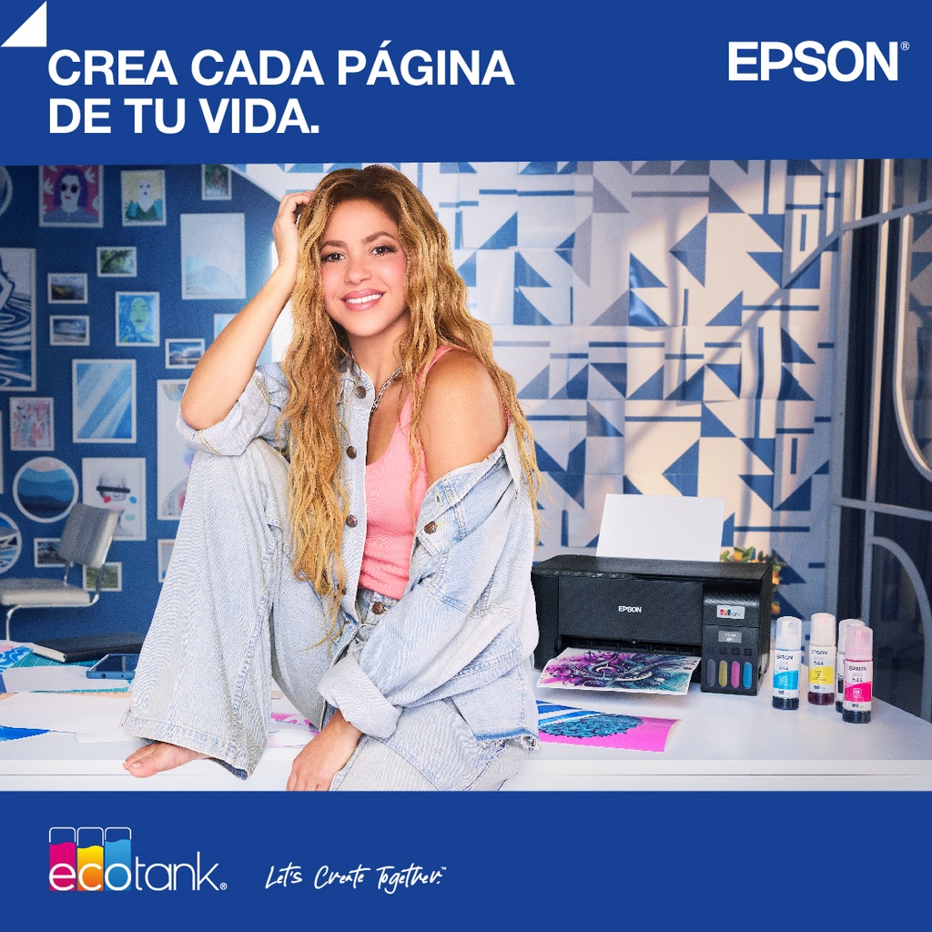 Impresora Multifuncional Epson Ecotank L3250, Wi-fi Color Negro