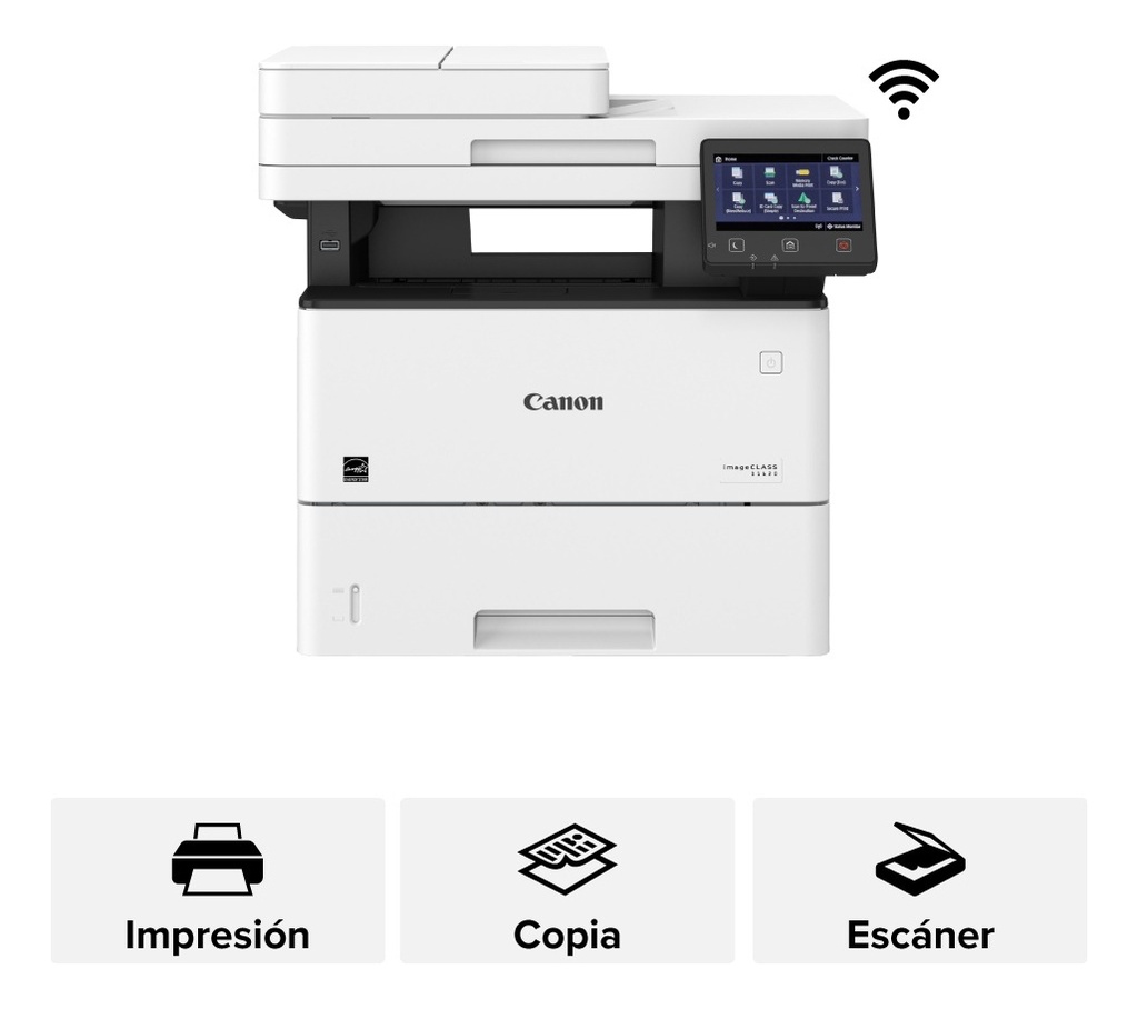 MULTIFUNCIONAL CANON MOD IMAGECLASS D1620 MONOCROMATICA LASER R-2223C024AA 