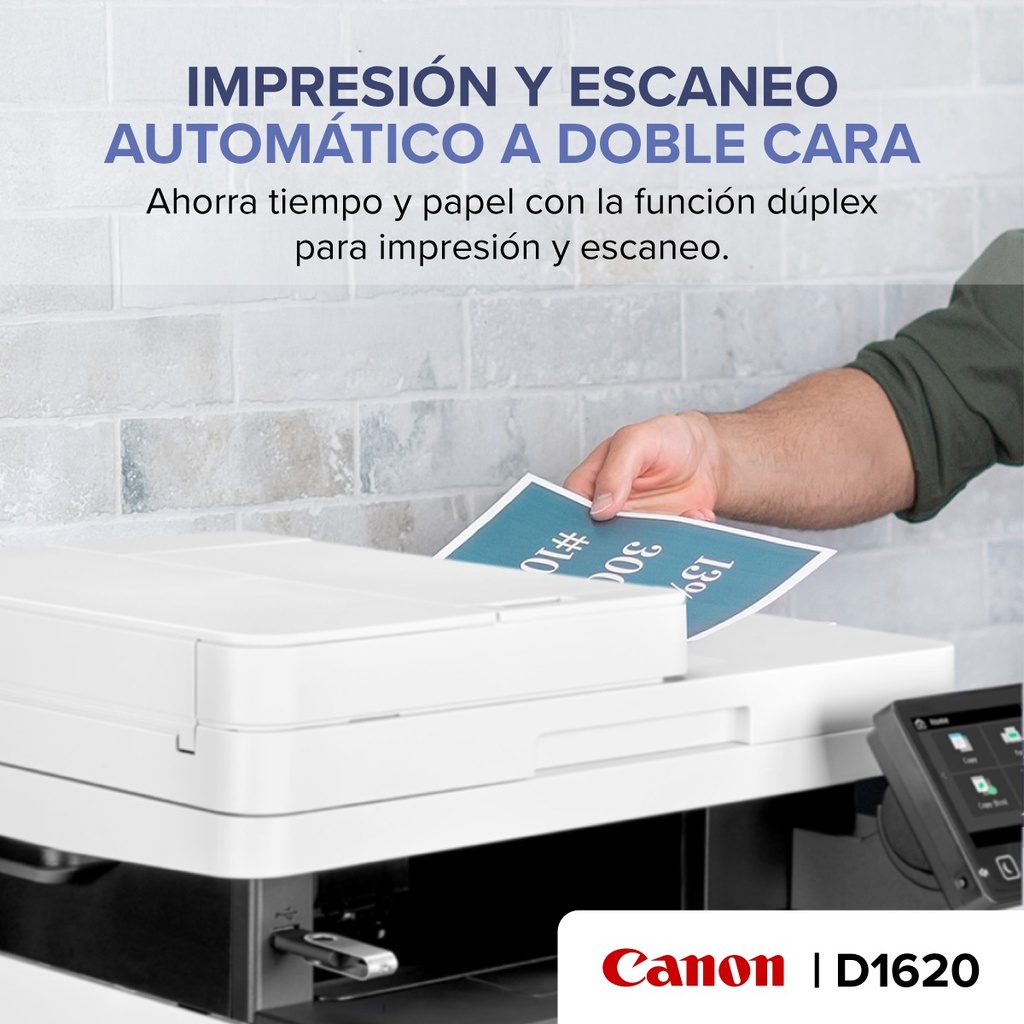 MULTIFUNCIONAL CANON MOD IMAGECLASS D1620 MONOCROMATICA LASER R-2223C024AA 
