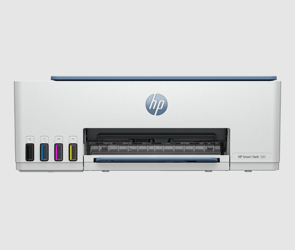 Impresora Multifuncional Hp Smart Tank 585, Tinta Continua, Color, Wi-fi, Smart App, Escaner, Copia (1f3y4a)