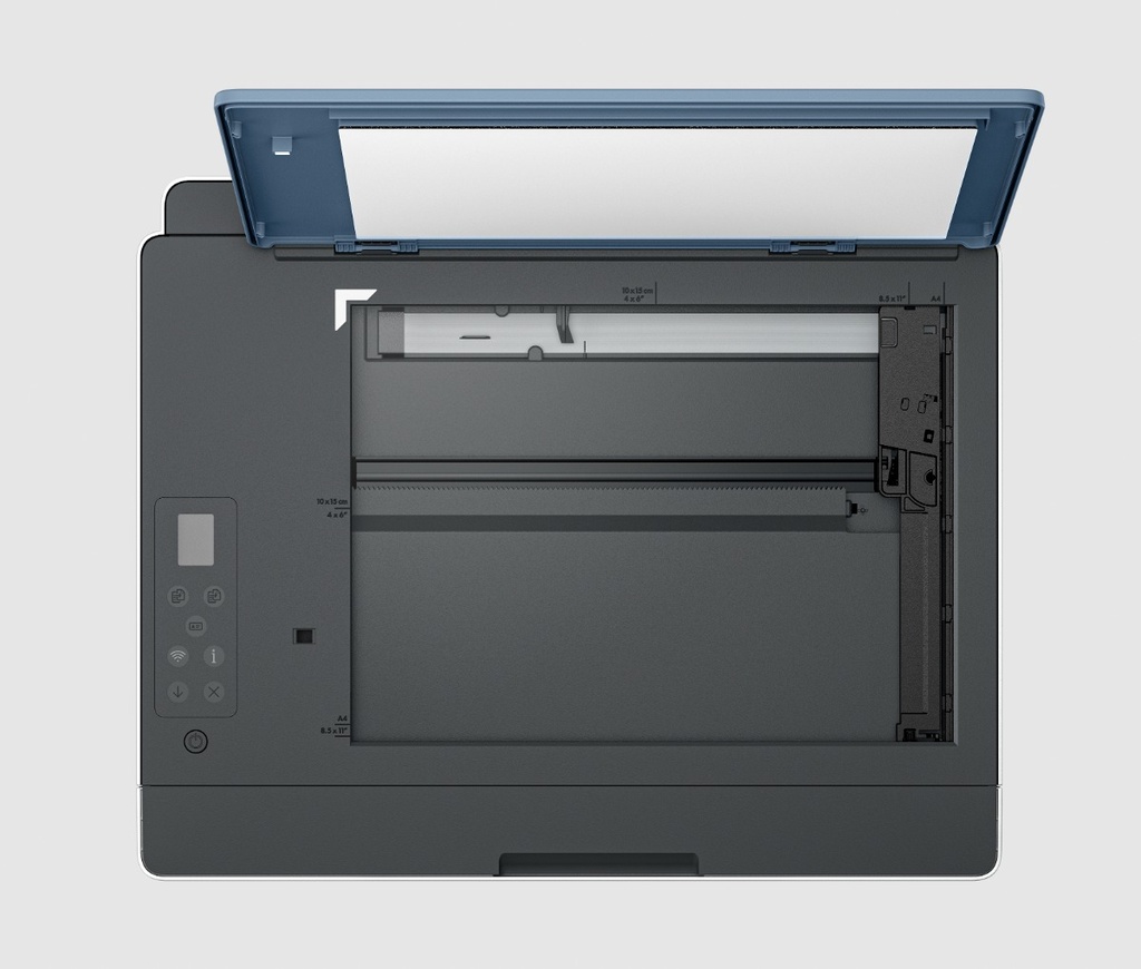 Impresora Multifuncional Hp Smart Tank 585, Tinta Continua, Color, Wi-fi, Smart App, Escaner, Copia (1f3y4a)