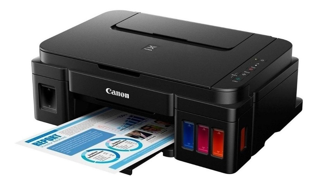 Multifuncional Canon Inalámbrica G3110 Color Negro