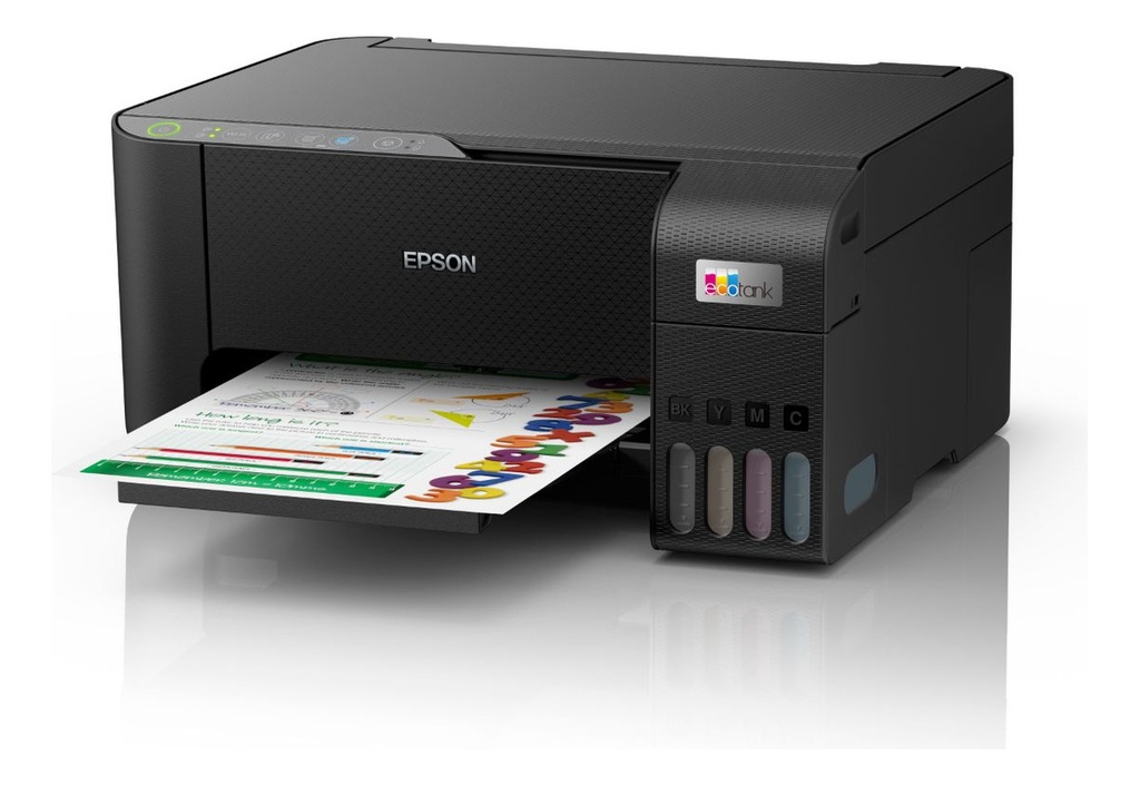Impresora Multifuncional Epson Ecotank L3250, Wi-fi Color Negro
