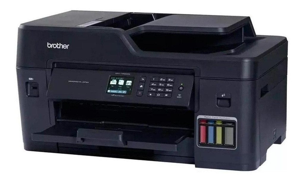 Multifuncional Brother T4500 Dw Doble Carta Wifi Color Negro