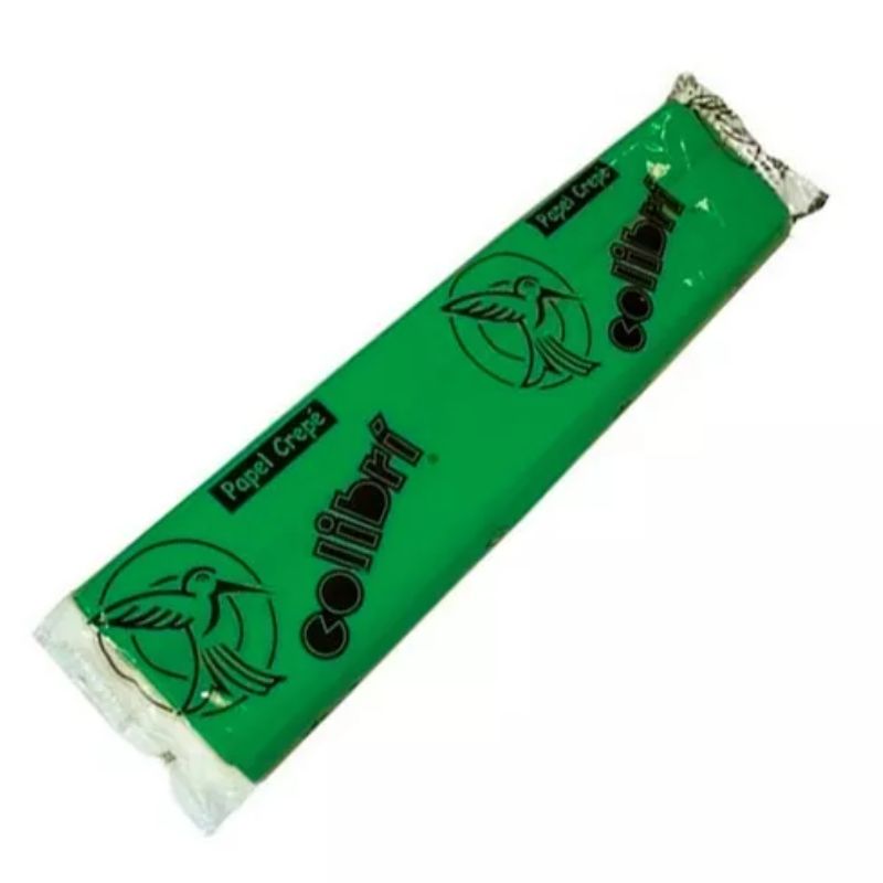 PAPEL COLIBRI CREPE, COLOR VERDE    PAP-PCRVE