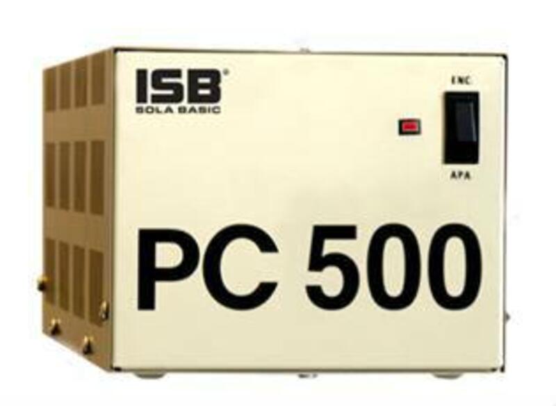 REGULADOR ISB MOD PC-500 500VA MONOFASICO 120V 4 CONTACTOS PC-500