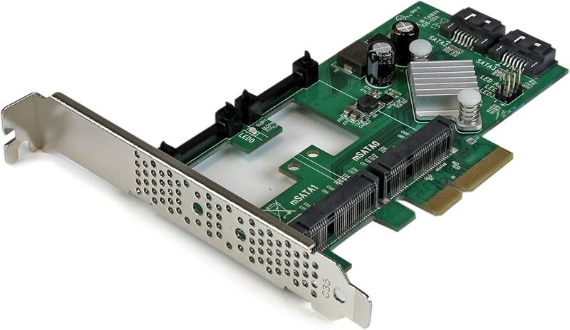TARJETA CONTROLADORA STARTECH MOD PCI EXPRESS 2.0, SATA III, 6 GBIT/S    PEXSAT34RH