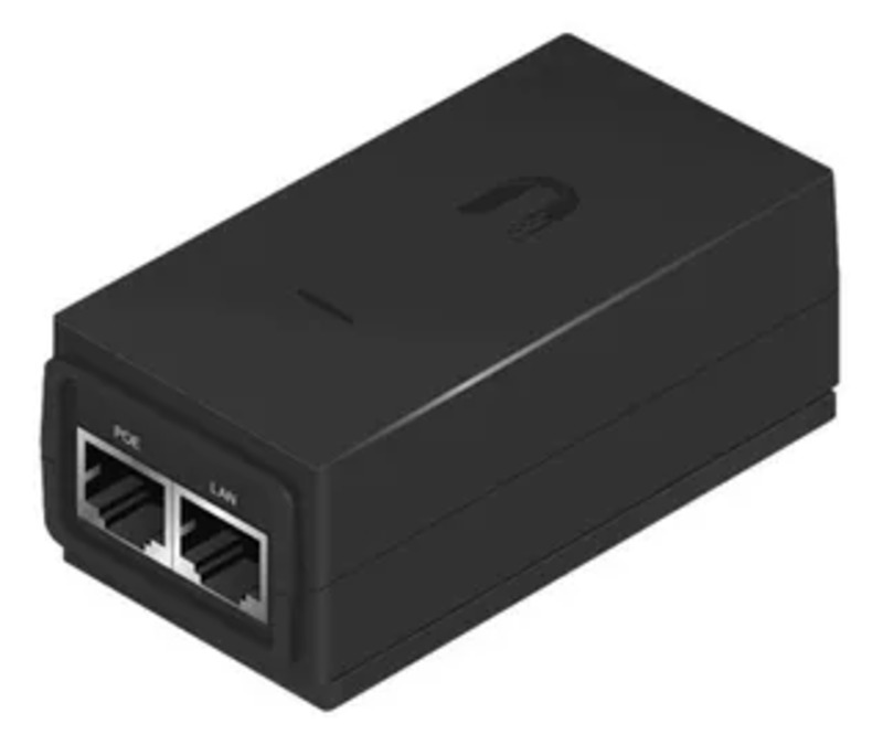 ADAPTADOR UBIQUITI MOD ADAPTADOR POE  24VDC 802.3AF FAST POE-24-12W