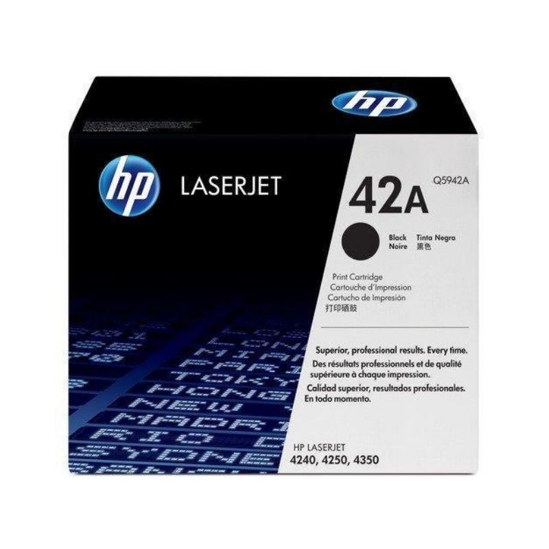 TONER HP COLOR NEGRO ALTO RENDIMIENTO 20,00 PAG    Q5942X