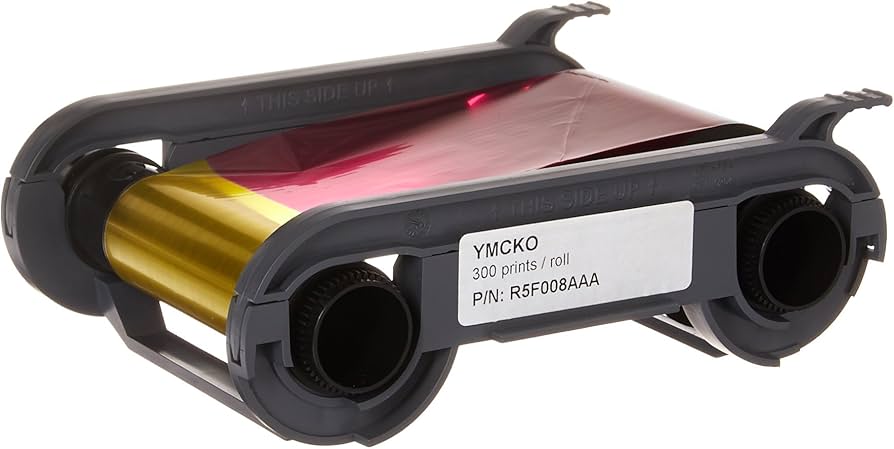 CINTA RIBBON EVOLIS R5F008AAA YMCK0 5 PANELES 300 IMPRESIONES	R5F008AAA