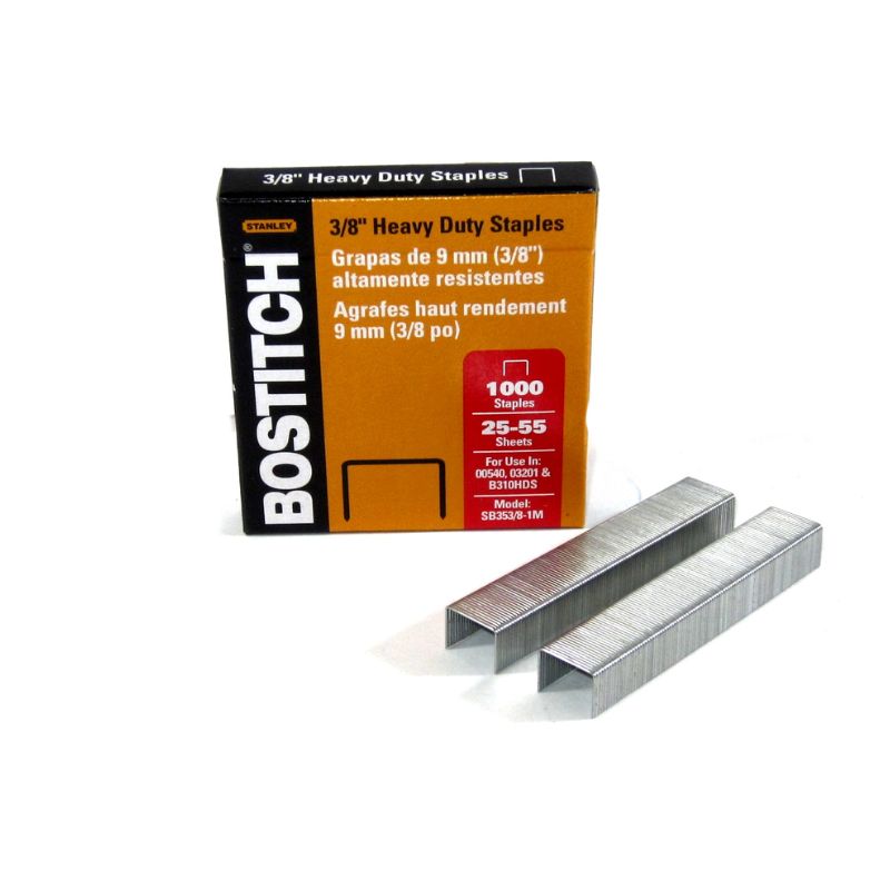 GRAPAS BOSTITCH SB35, 3/8-1M, 9 MM, 1000 PZS      SB353/8-1M