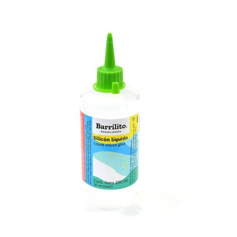 SILICON LIQUIDO BARRILITO SL250 PEGAMENTO DE 250ML   SL250