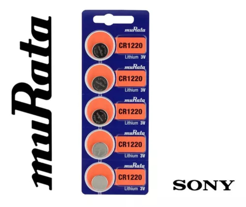 PILA SONY MOD CR1220, LITHIUM, 3V  SONY-CR1220