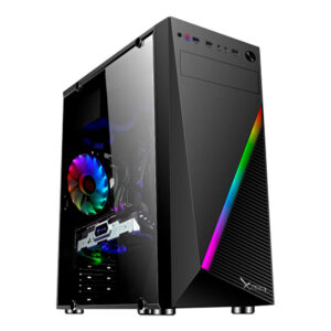 GABINETE POWER TRAIN TITANIUM 2060 CON VENTANA DE CRISTAL TEMPLADO, TAMAÑO 423 210*430MM, T2060