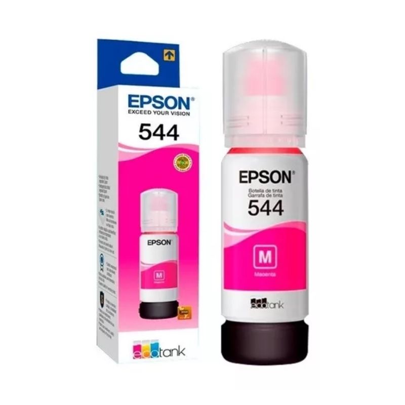 TINTA EPSON MOD 544, SERIES ECOTANK L110 / L3110 /L3150 /L5190, COLOR MAGENTA T544320-AL