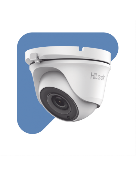 CAMARA HIKVISION TURRET TURBOHD 5 MEGAPIXEL / 85° DE VISION / LENTE 2.8 MM / EXTERIOR IP66 / IR EXIR 20 MTS / TVI-AHD-CVI-CVBS THC-T150-M