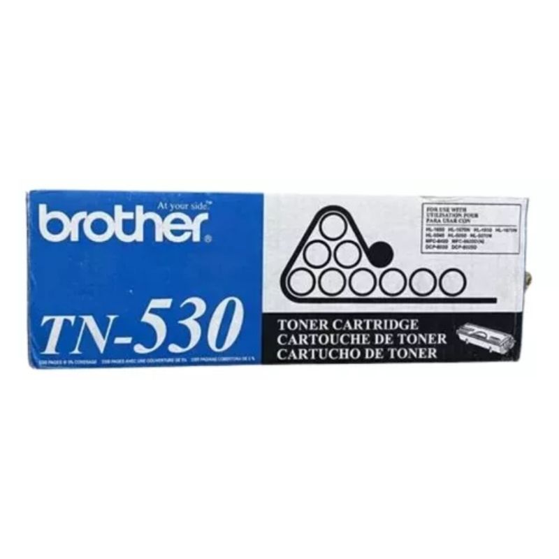 TONER BROTHER MOD TN-530, SERIES HL-1650, HL-1670, HL-1850, HL-1870, HL-5040, HL-5050, HL-5140, HL-5150D, HL-5150DLT, 3300 PAGINAS, COLOR NEGRO TN530