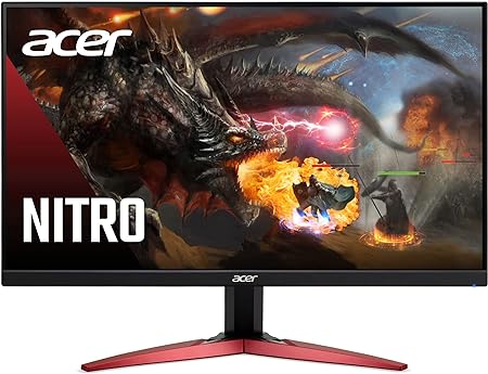 MONITOR ACER GAMER NITRO KG241Y SBIIP 23.8 FHD /1920X1080/VA/6:9 1MS/AMD FREESYNC / 165 HZ /ZERO FRAME / CABLE HDMI UM.QX1AA.S02