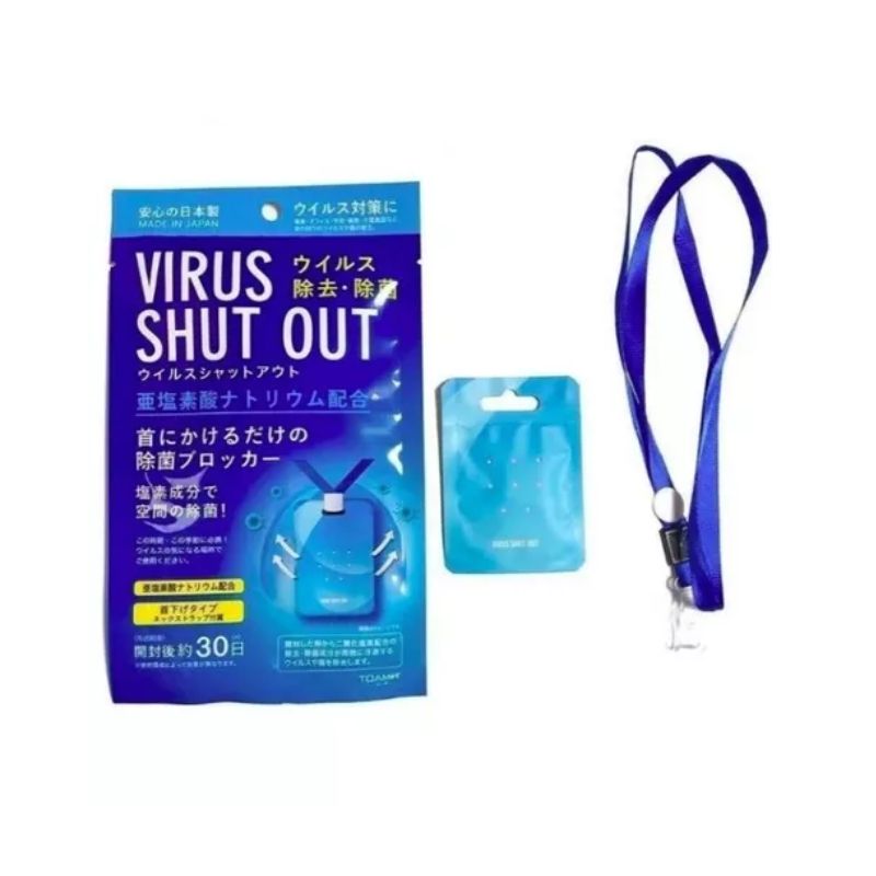 TARJETAS SANITIZANTES VIRUS SHUT OUT CONTIENE DIOXINA DE CLORO