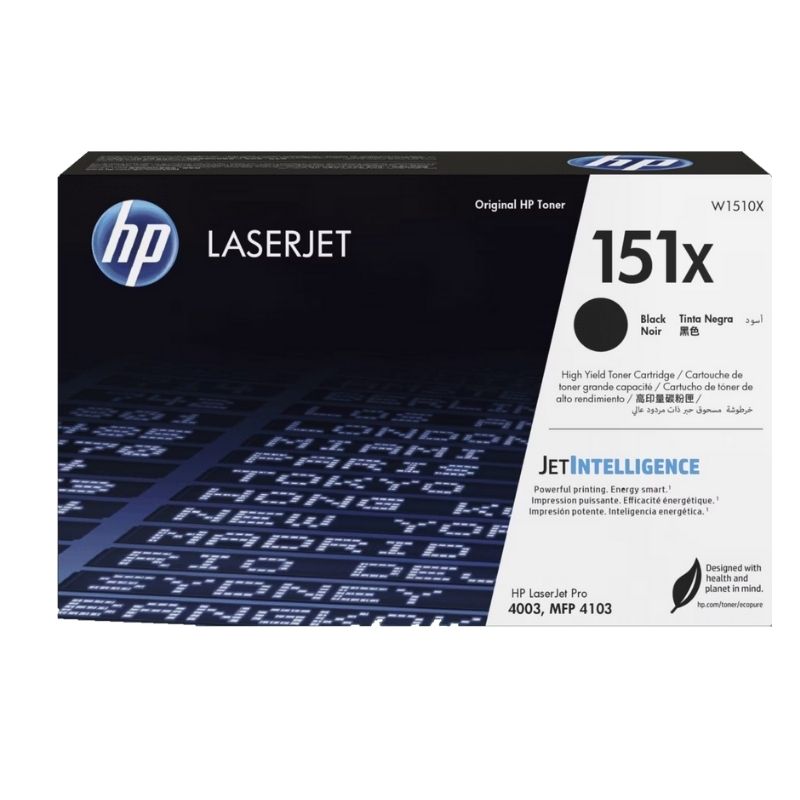 TONER HP MOD 151X, LASERJET COLOR NEGRO   W1510X