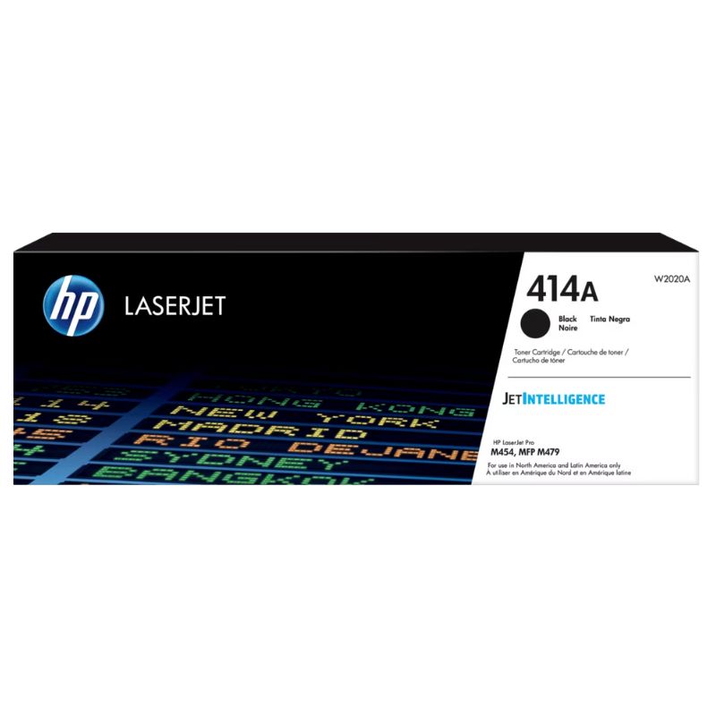 TONER HP MOD 414A, NEGRO ORIGINAL LASERJET W2020A