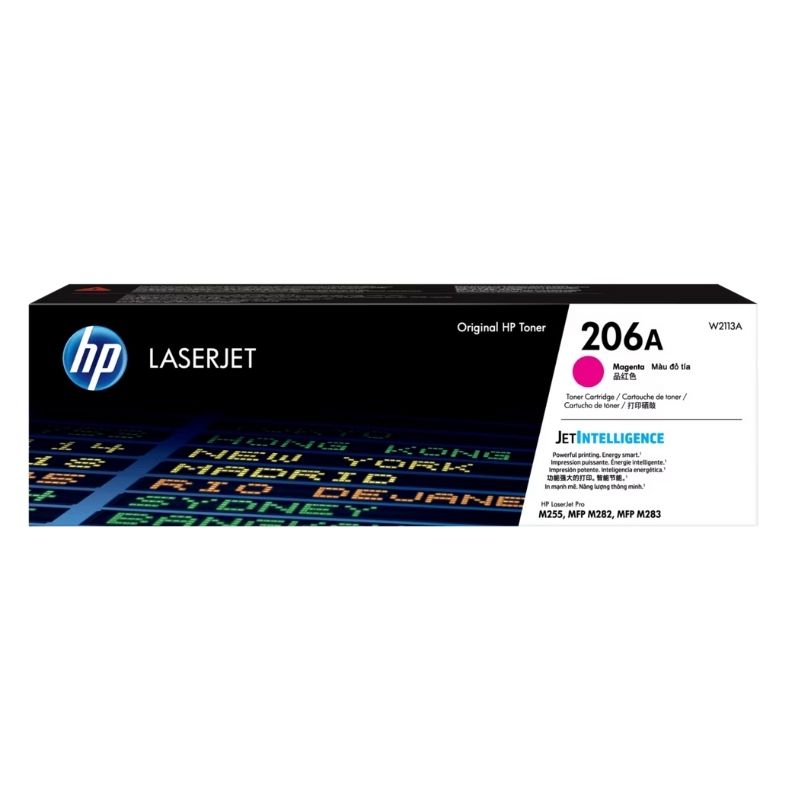TONER HP MOD 206A, LASERJET COLOR MAGENTA W2113A