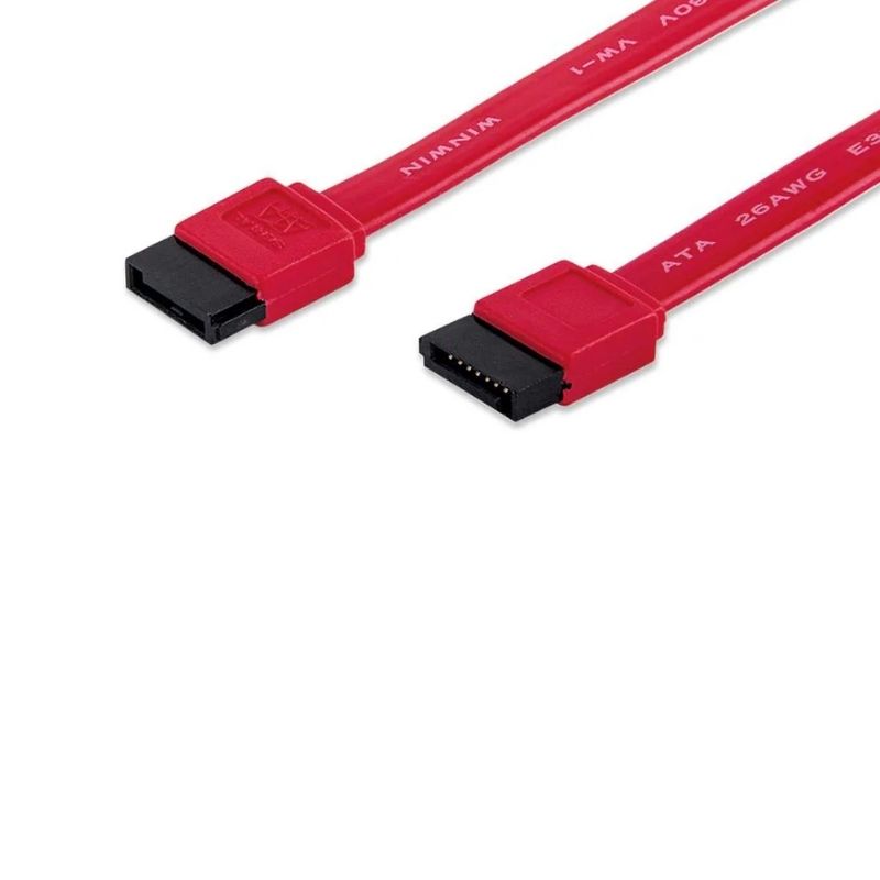 CABLE MANHATTAN MOD SATA MACHO DE 7 PINES 1 METRO COLOR ROJO   340700