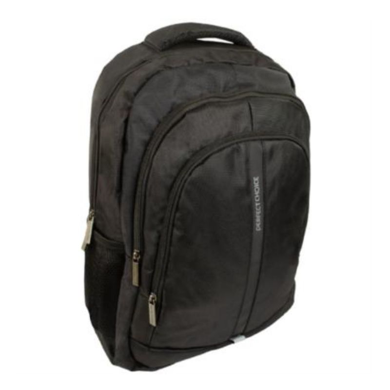 MOCHILA PERFECT CHOICE MOD PC-082835 PARA LAPTOP 15"-17" ESSENTIALS (BLACK)   PC-082835
