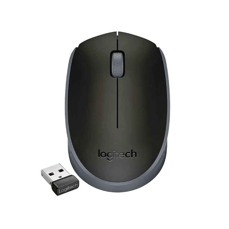 MOUSE LOGITECH MOD M170, NEGRO,GRIS RF INALAMBRICO OPTICO   910-004940
