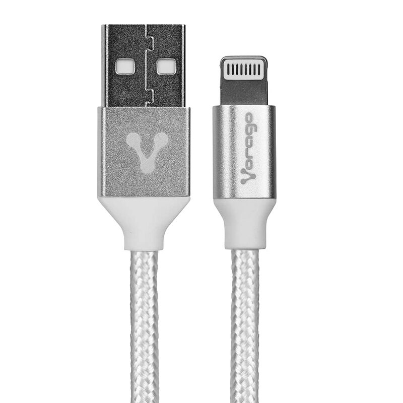 CABLE VORAGO MOD CAB-119 8 PINEA A USB, PROTECCION DOBLE CAB-119-WH