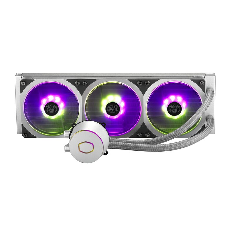 ENFRIAMIENTO LIQUIDO COOLER MASTER ML360P SILVER  3X 130MM, 650 - 1800RPM MLY-D36M-A18PA-R1