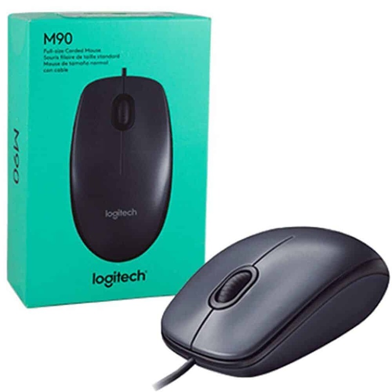 MOUSE LOGITECH MOD M90 USB COLOR NEGRO 910-004053