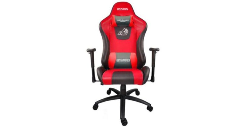 SILLA NEXTEP GAMER ERGONOMICA DRAGON XT MODELO RACING DESCANSABRAZOS 1D COLOR ROJO-NEGRO   NE-460R