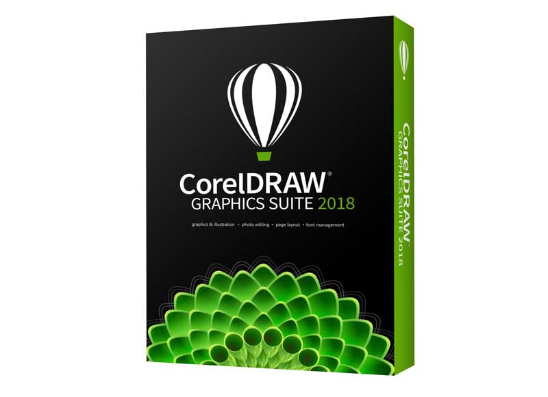 SOFTWARE DE DISEÑO COREL CORELDRAW GRAPHICS SUITE 2018    CORELDRAW2018