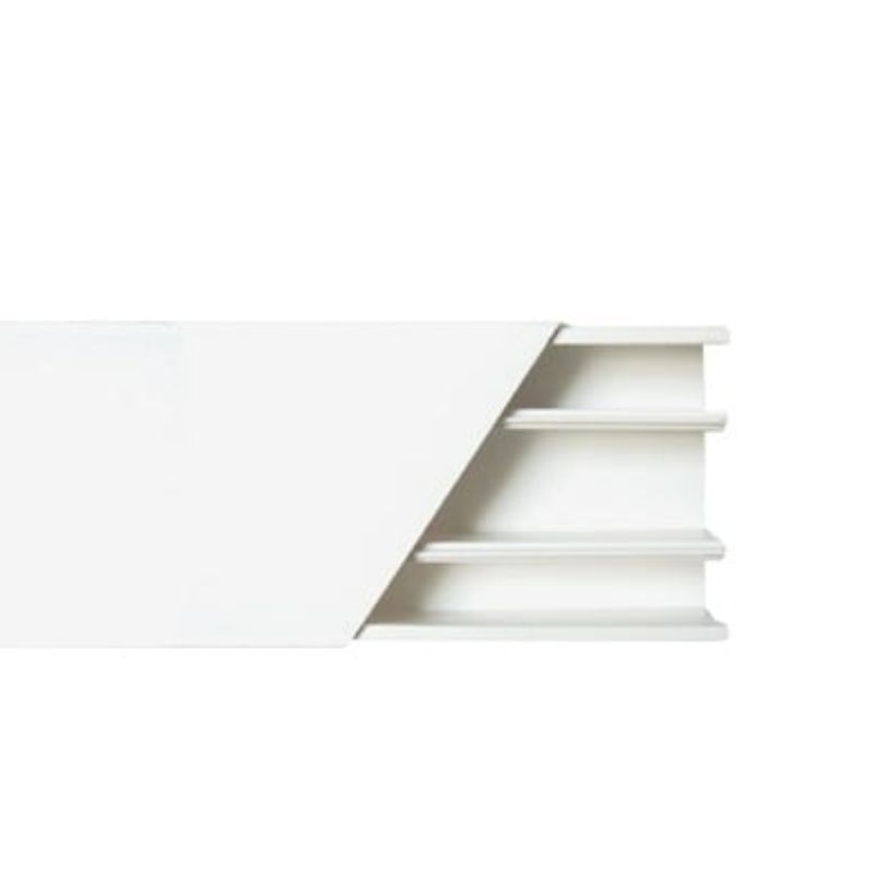 PLACA DE PARED THORSMAN TAPA FINAL BLANCO PARA CANALETA    TMK2560