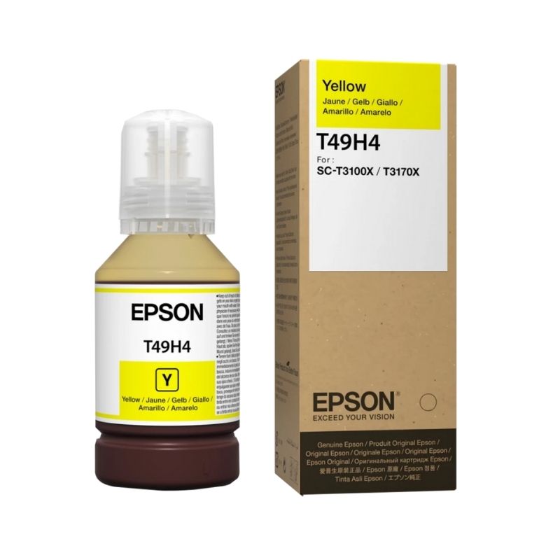 TINTA EPSON T49H400 , AMARILLO, SURE COLOR T3170 T49H400