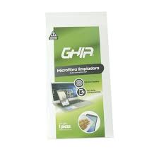 TOALLA MICROFIBRA GHIA GLS-008 30X30 CM REUTILIZABLE, IDEAL PARA PANTALLAS Y EQUIPOS. GLS-008