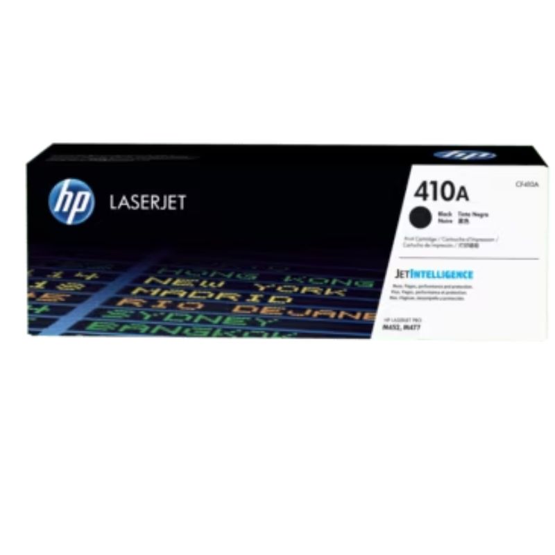 TONER HP MOD 410X, 6500 PAGINAS, SERIES LASERJET PRO M452/ M477, COLOR NEGRO CF410X