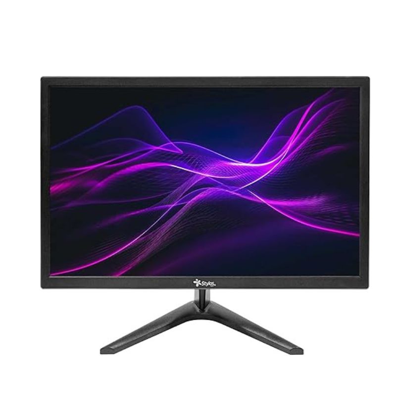 MONITOR STYLOS 19" PLANO 5MS 60HZ HD RESOLUCION 1440X900, STPMOT3B