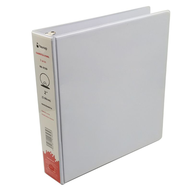 CARPETA NEXTEP NE-013D ARO "O" 2 PULGADAS TAMAÑO CARTA COLOR BLANCA    NE-013D
