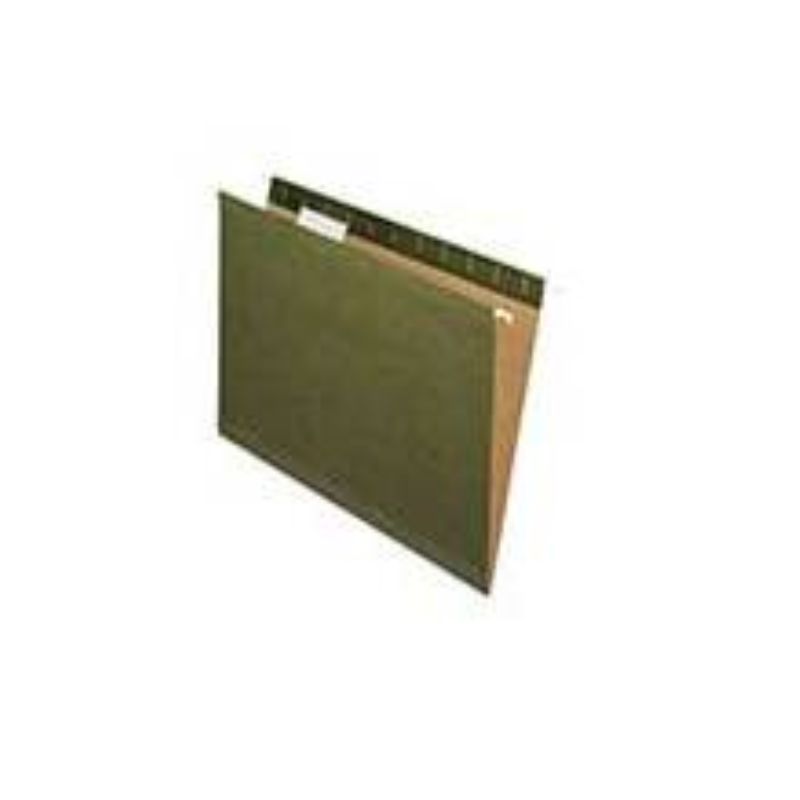 FOLDER COLGANTE OXFORD CARTA COLOR VERDE CAJA CON 25 PZAS 078787915251