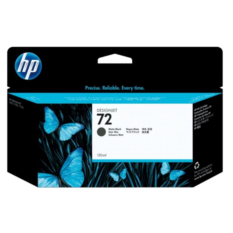 CARTUCHO HP MOD 72, SERIES T610-IN, T770 -IN, T1100 -IN, T1120 -IN, T1120 SD MFP, T1 NEGRO MATE C9403A