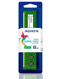 MEMORIA RAM ADATA ADDU1600W8G11-S DDR3L, 1600MHZ, 8GB, CL11, VERDE ADDU1600W8G11-S 