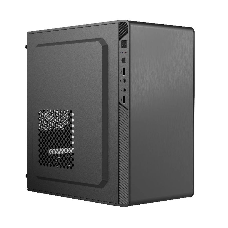 GABINETE ACTECK PERFORMANCE II GI215 MICRO TORRE MAX MB M-ATX FUENTE ATX PLUS 500W/2XUSB 2.0 COLOR NEGRO AC-935777