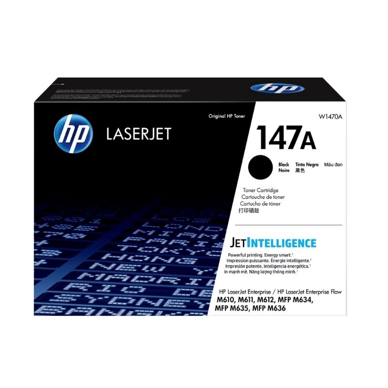 TONER HP 147A LASERJET 10.5K PÁGINAS COLOR NEGRO   W1470A