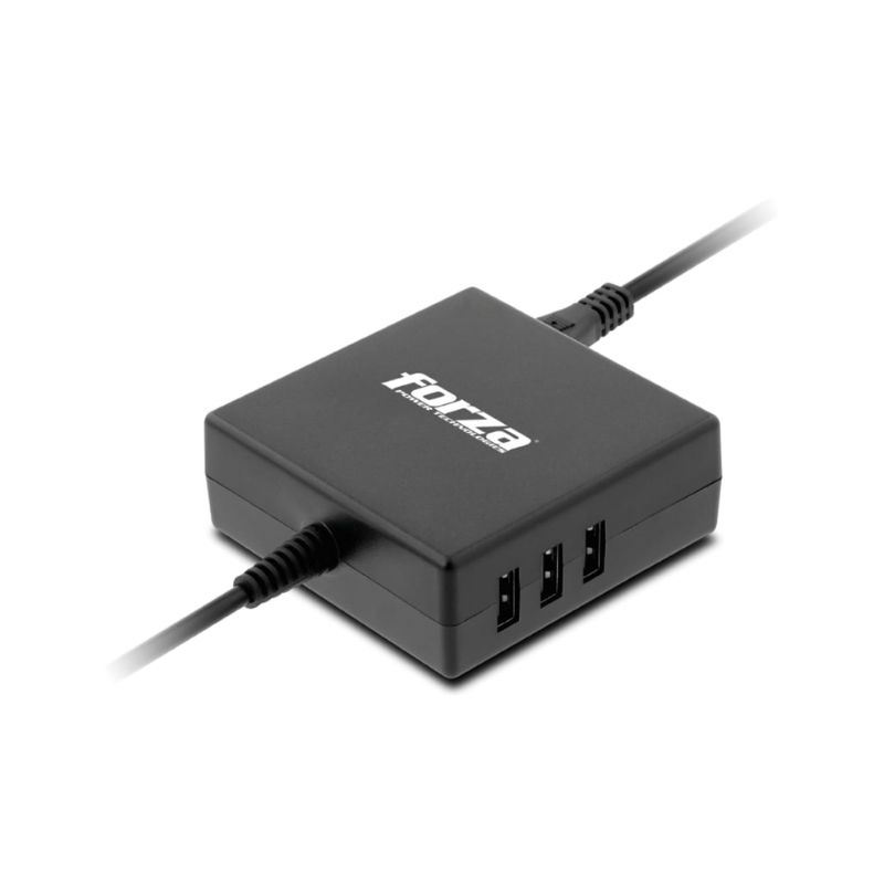 ADAPTADOR FORZA ADAPTADOR UNIVERSAL DE 90W, USB Y 7 PUNTAS MODULARES-110V/220V FNA-790