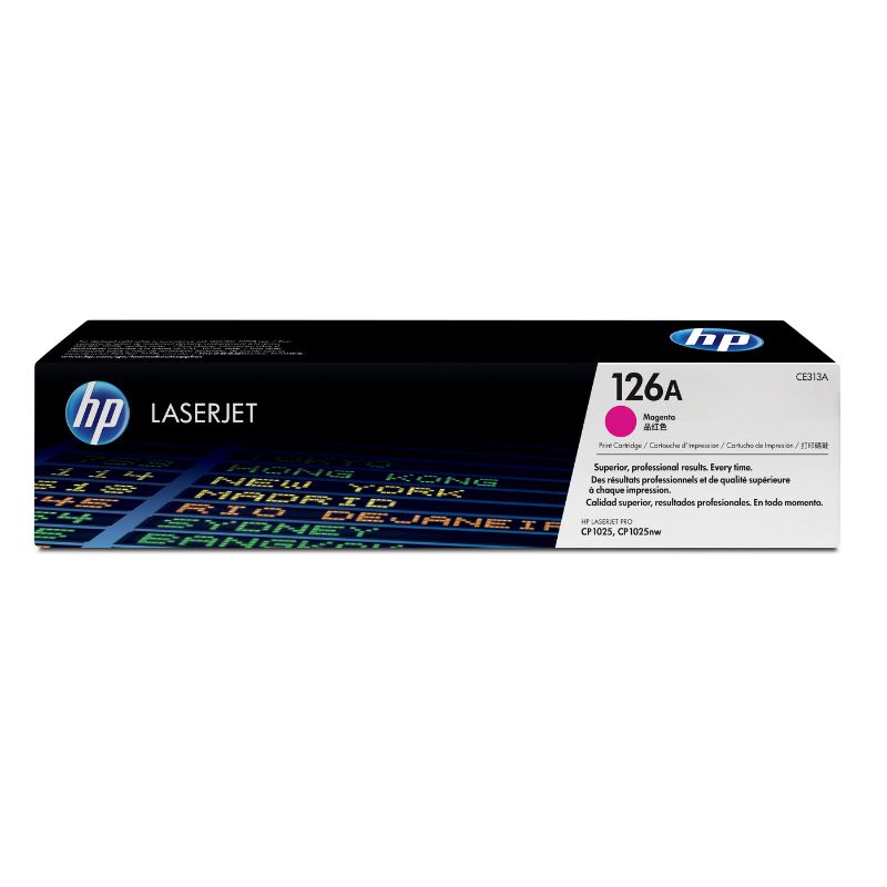  TONER HP MOD 126A, LASERJET PRO 100 M175NW/PRO 200 M275NW/ CP1020/ CP1025 MAGENTA   CE313A