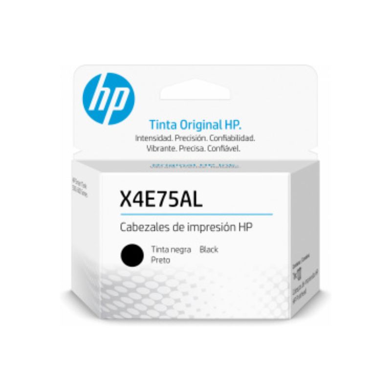 CABEZAL HP X4E75AL CABEZAL DE IMPRESION, COLOR NEGRO   X4E75AL 