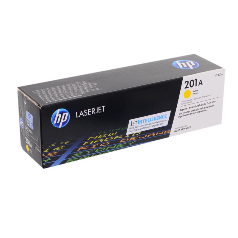 TONER HP 201A, SERIES LASERJET PRO M252/ M277 MFP, COLOR AMARILLO   CF402A
